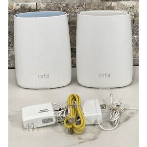 Netgear Orbi RBR50 Wireless WiFi Router with RBS50 Satellite Extender